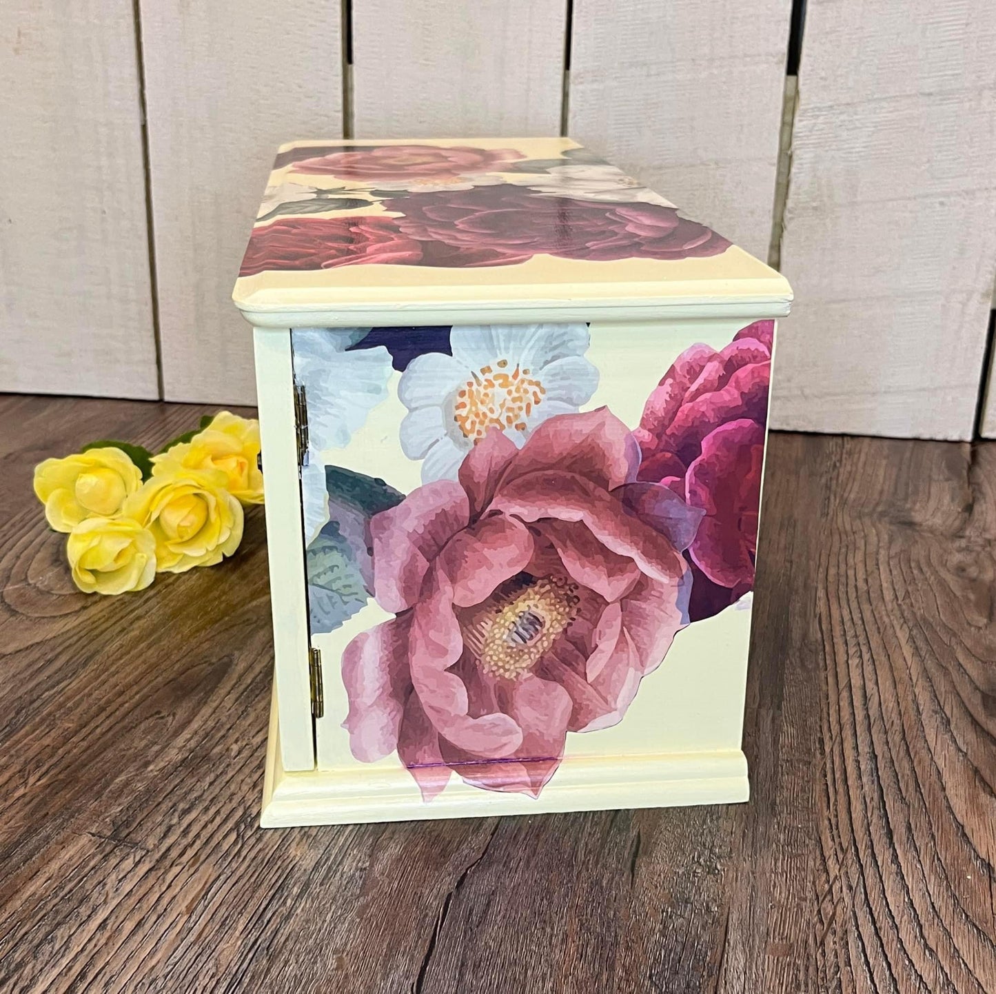 Yellow Refurbished Jewelry Box