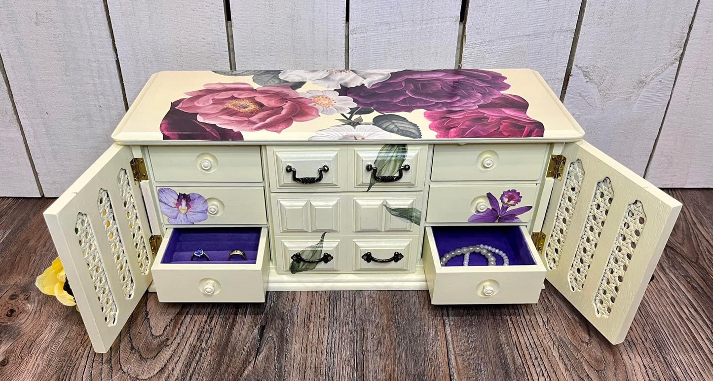 Yellow Refurbished Jewelry Box