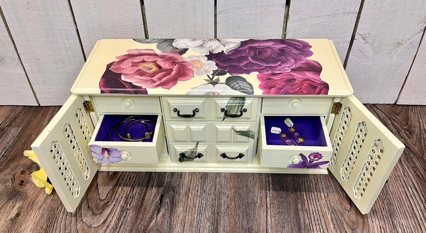 Yellow Refurbished Jewelry Box