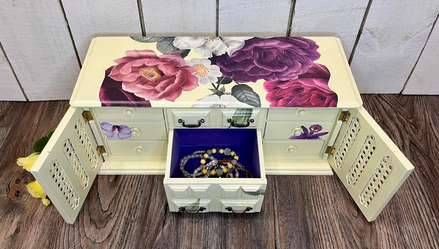 Yellow Refurbished Jewelry Box