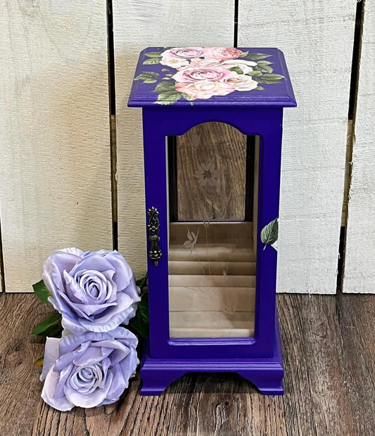 Purple Refurbished Jewelry box