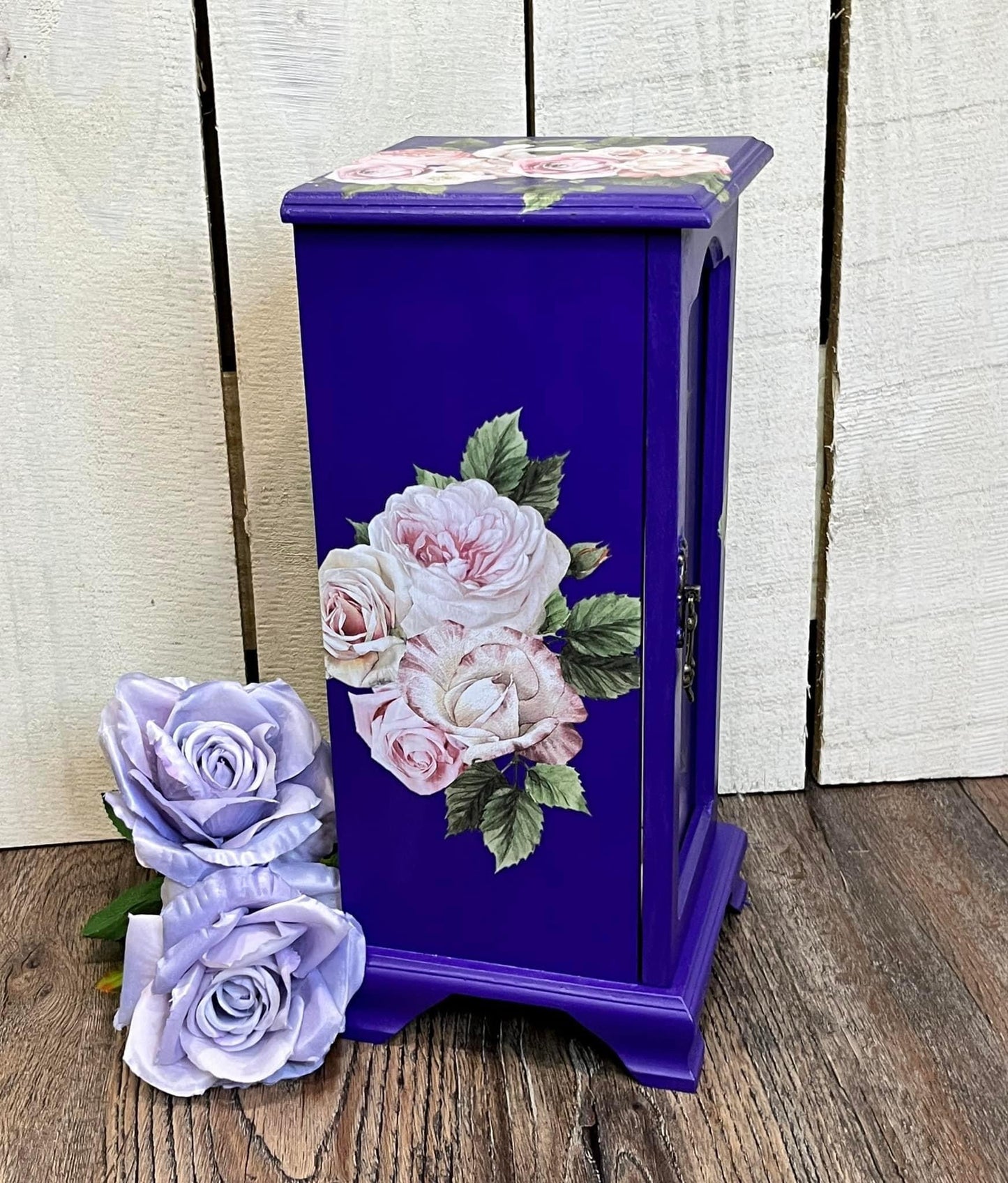 Purple Refurbished Jewelry box