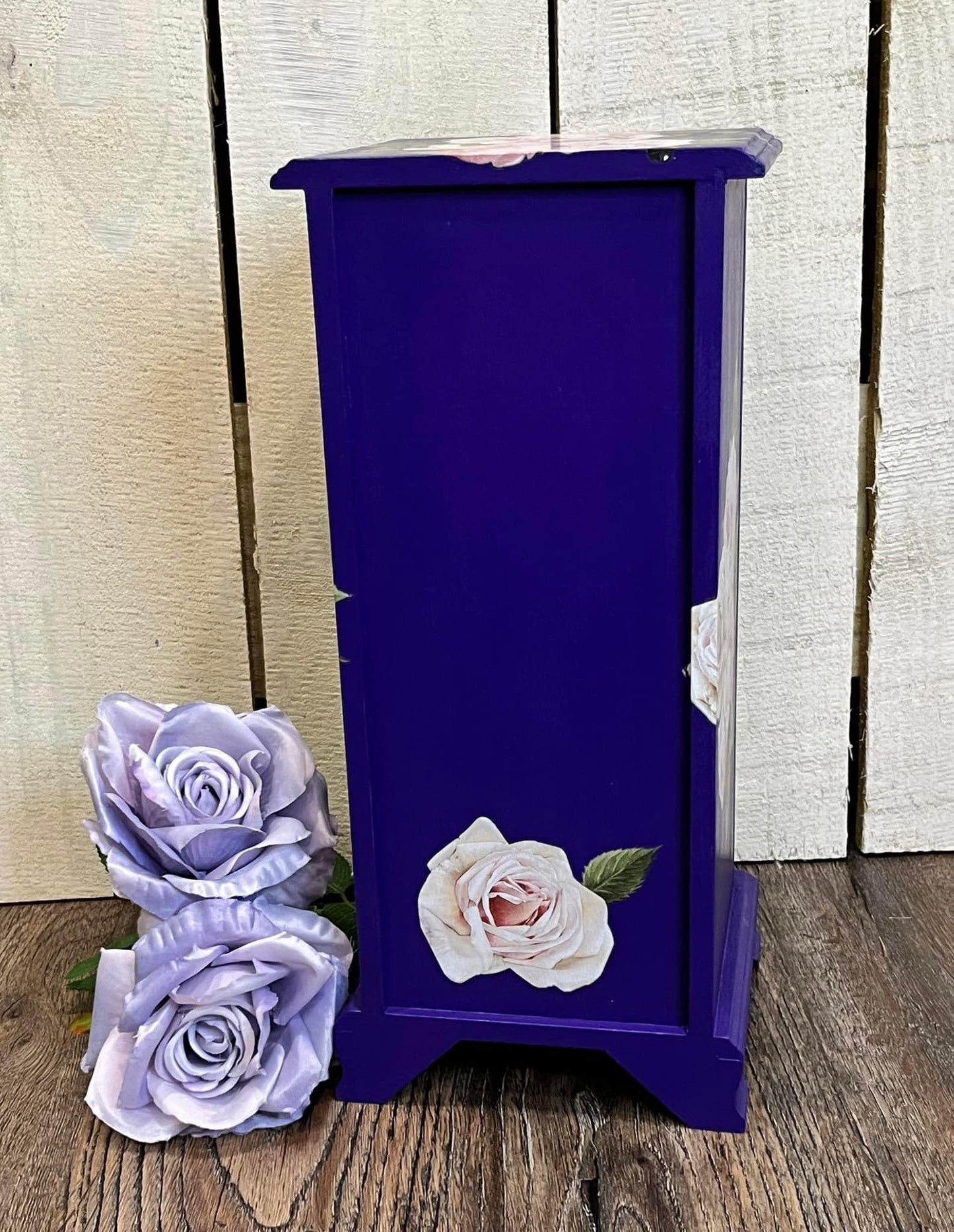 Purple Refurbished Jewelry box