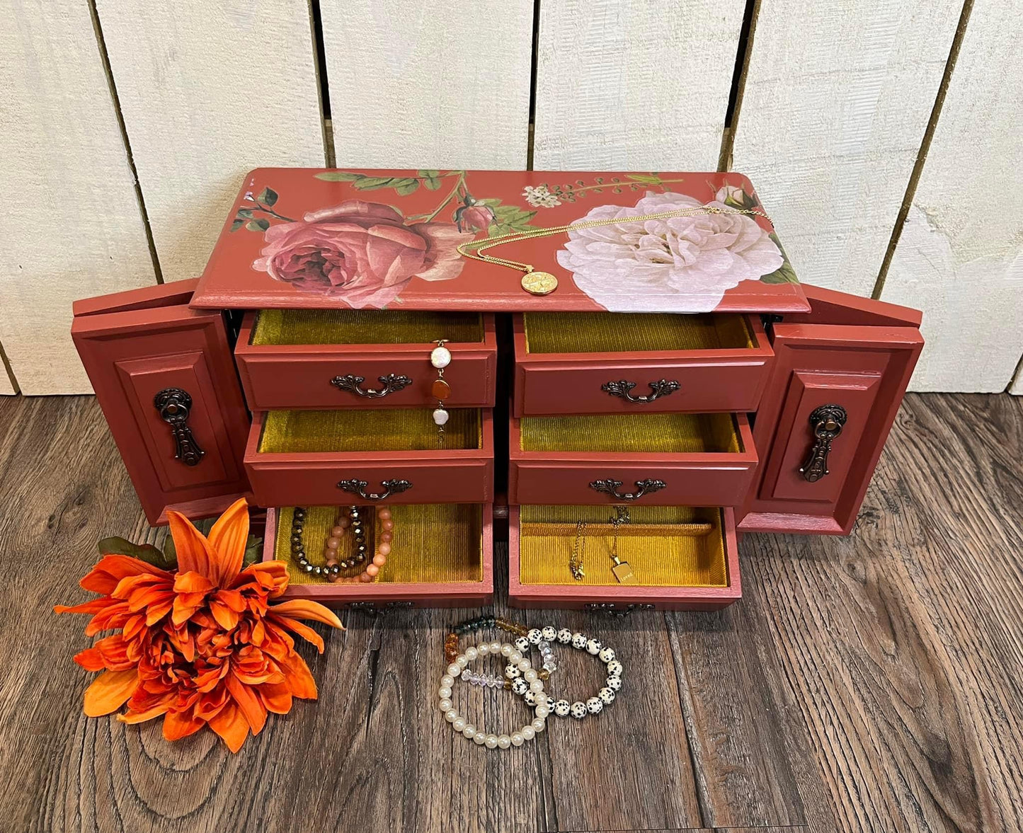 Rust Refurbished Jewelry Box