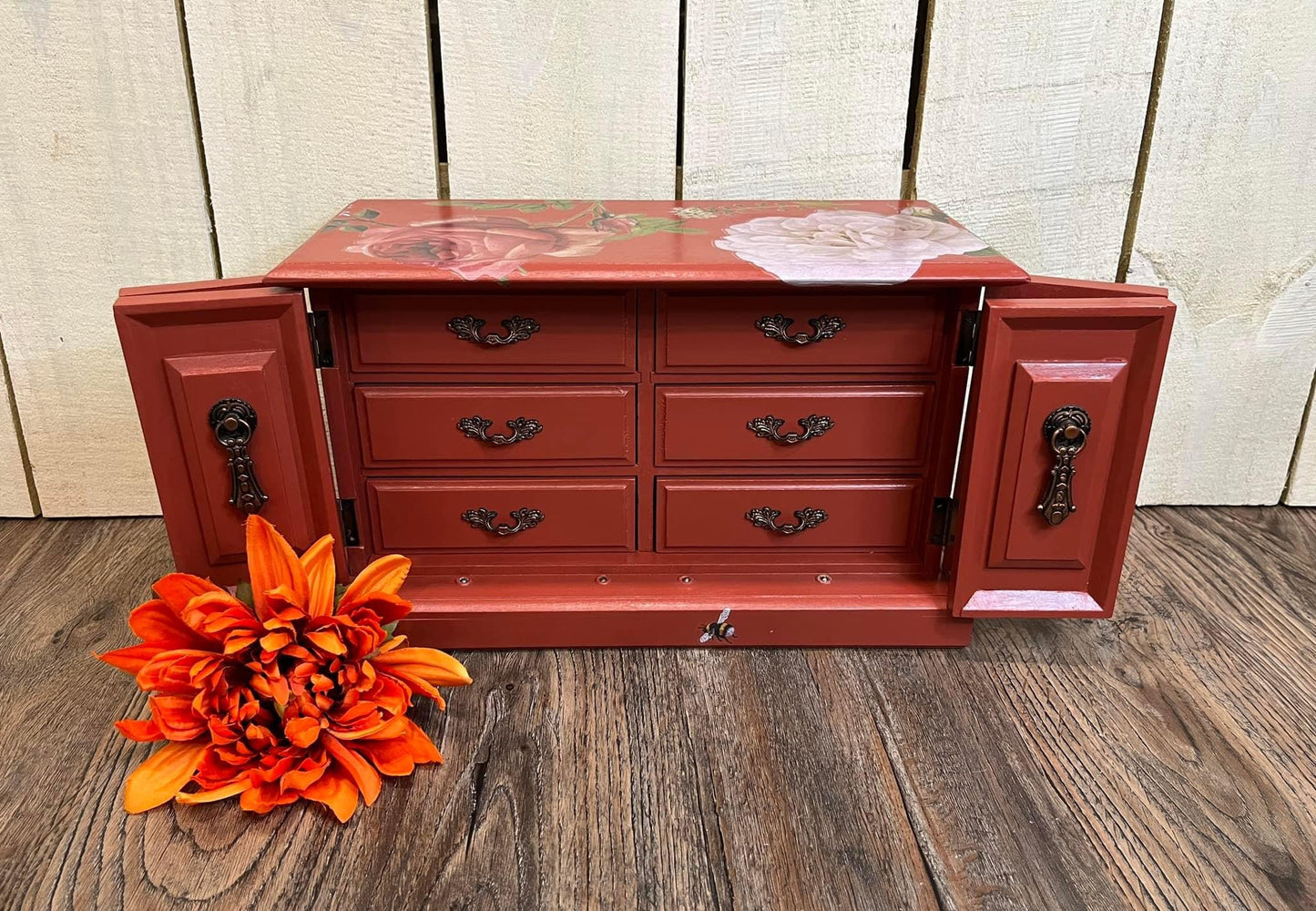 Rust Refurbished Jewelry Box