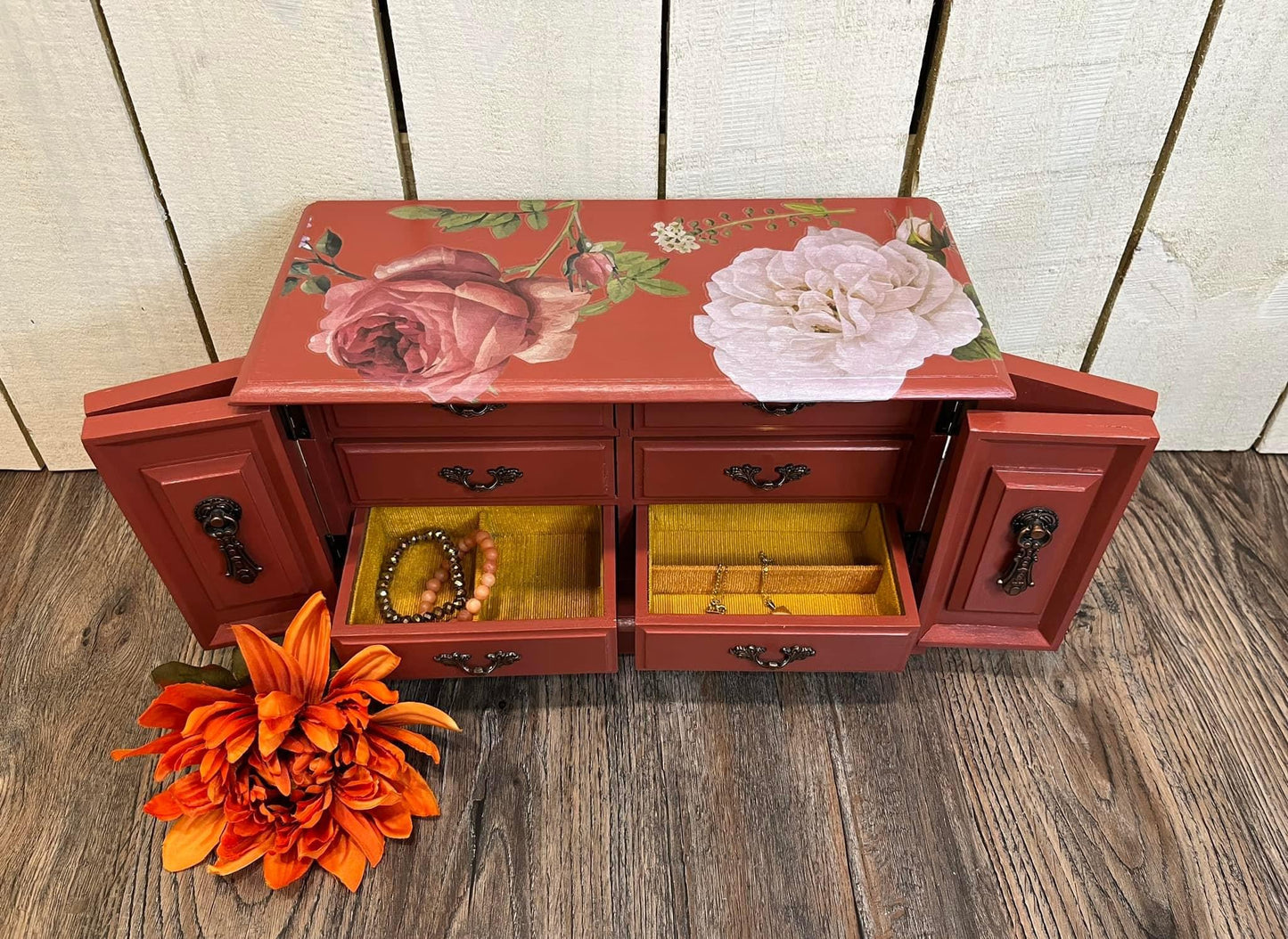 Rust Refurbished Jewelry Box