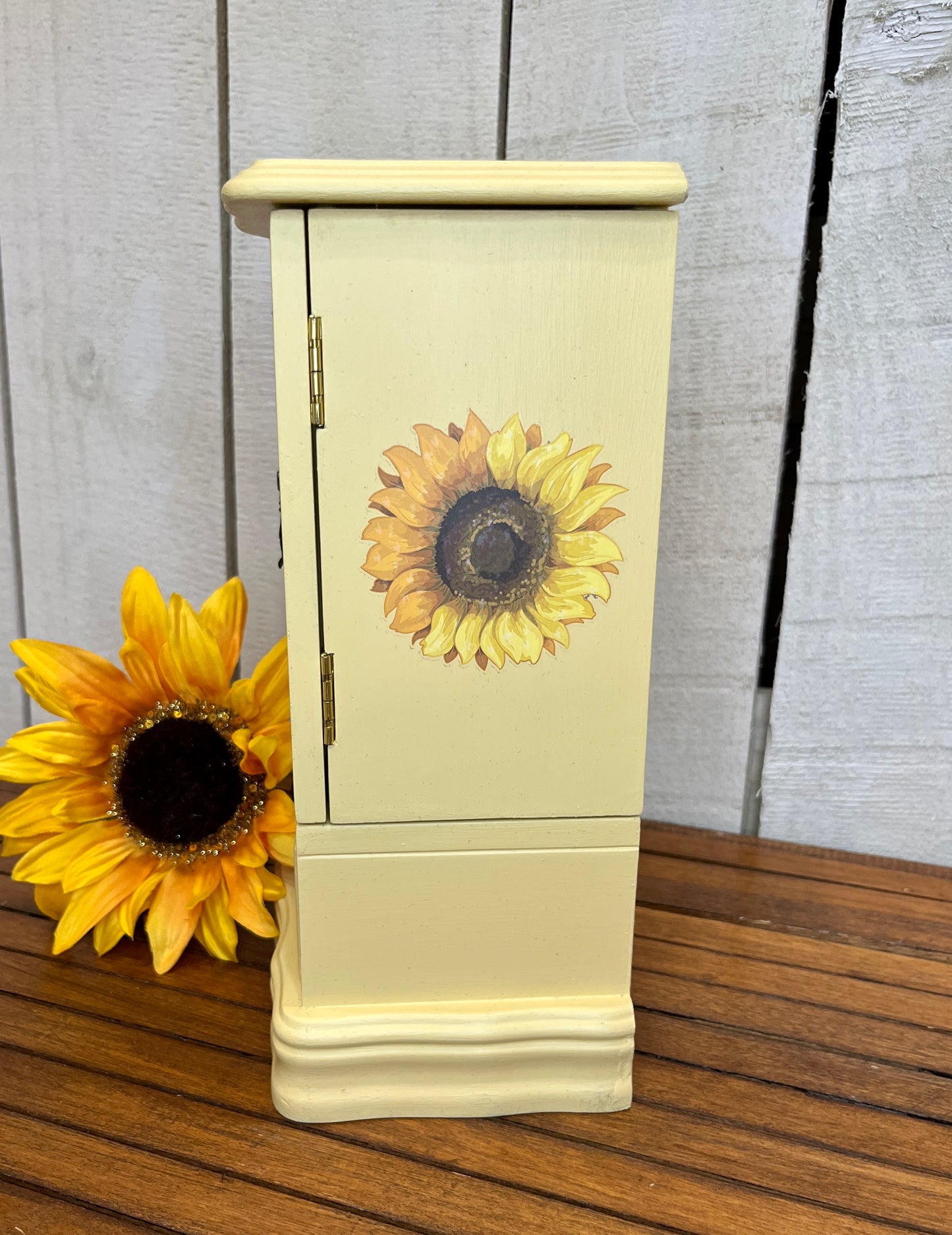 Yellow Refurbished Jewelry Box