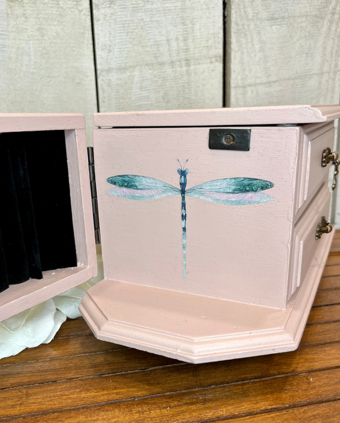 Pink Refurbished Jewelry Box