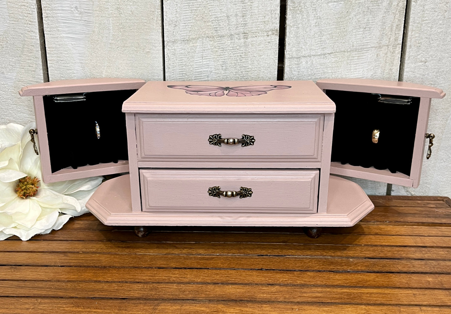 Pink Refurbished Jewelry Box