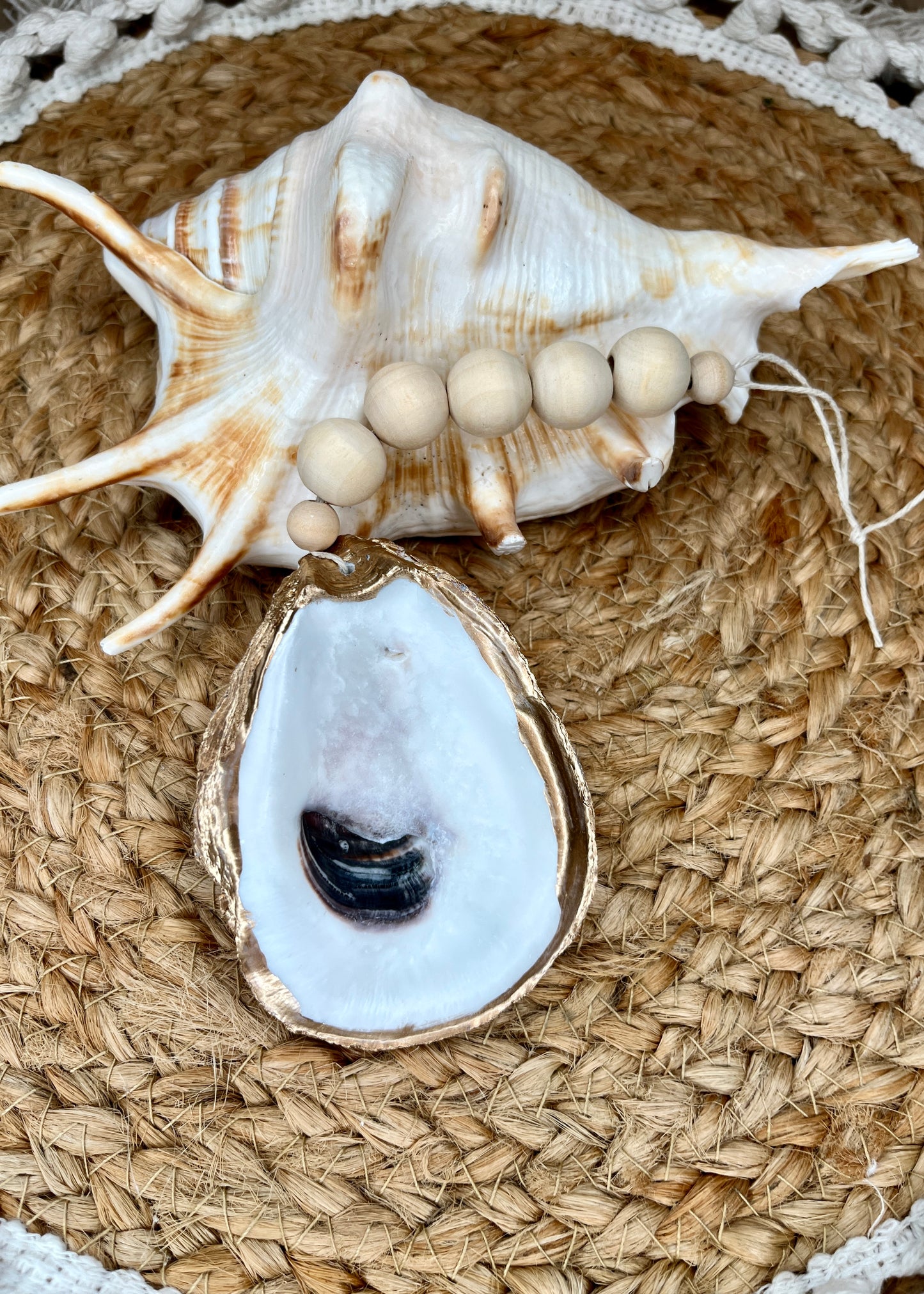 Oyster Shell Charms