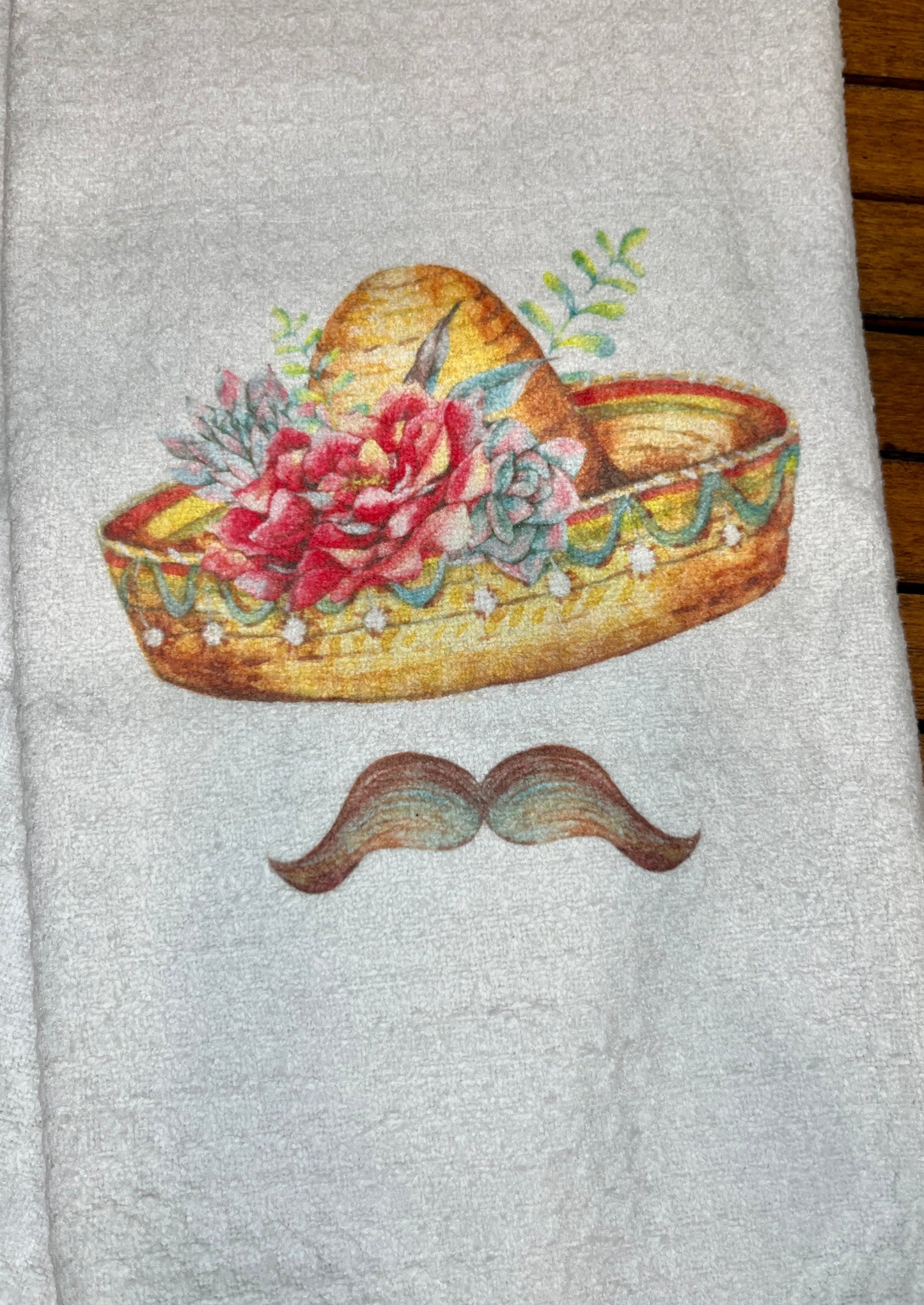 Sombrero Tea Towel