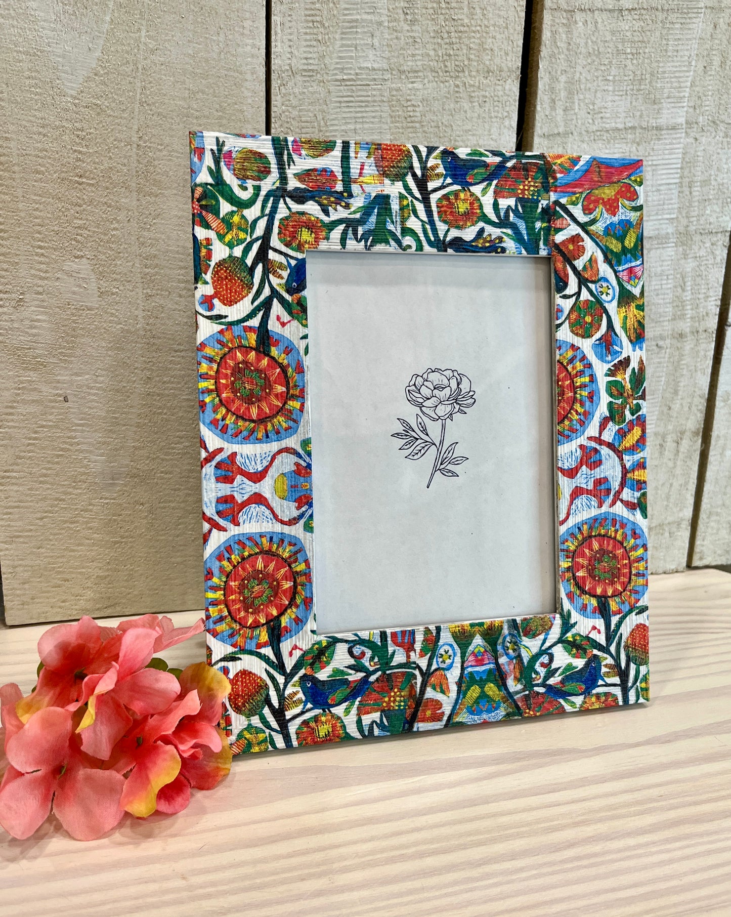 Decoupage 5x7 Picture Frame